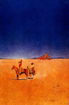 Maxfield Parrish : Desert without water